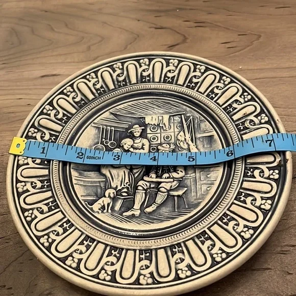 Vintage Simon Peter GERZ Germany Pottery Plate - Picture 2 of 3